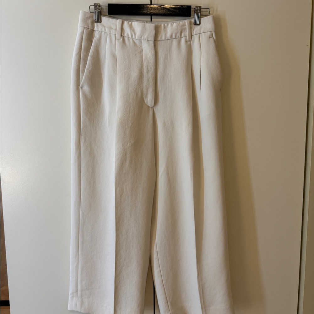 Aritzia Wilfred Effortless Cropped Trousers